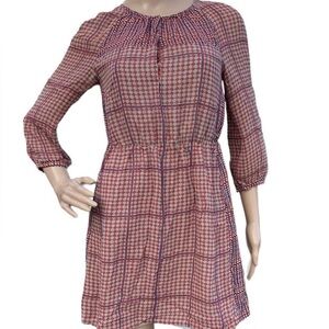 MADEWELL Plaid Dress SILK - 0